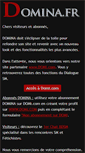 Mobile Screenshot of domina.fr