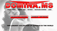 Desktop Screenshot of domina.ms